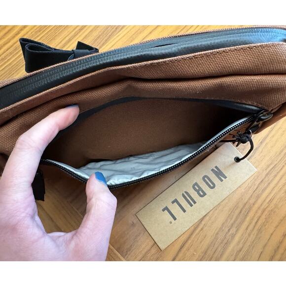 NWT Nobull CrossFit Games 2023 Brown Canvas Belt Bag Fanny Pack - Picture 9 of 11